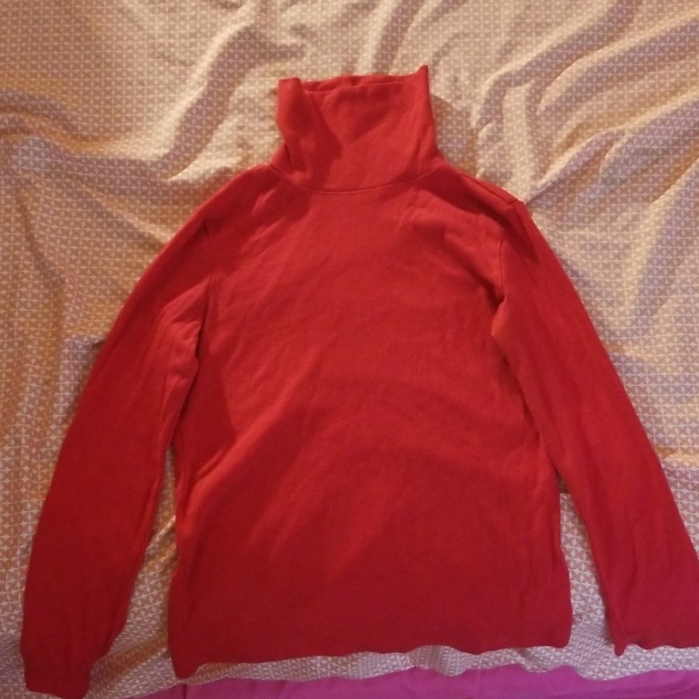 Red Turtleneck